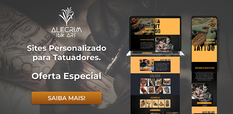 Imagem de laptop e celular com site aberto